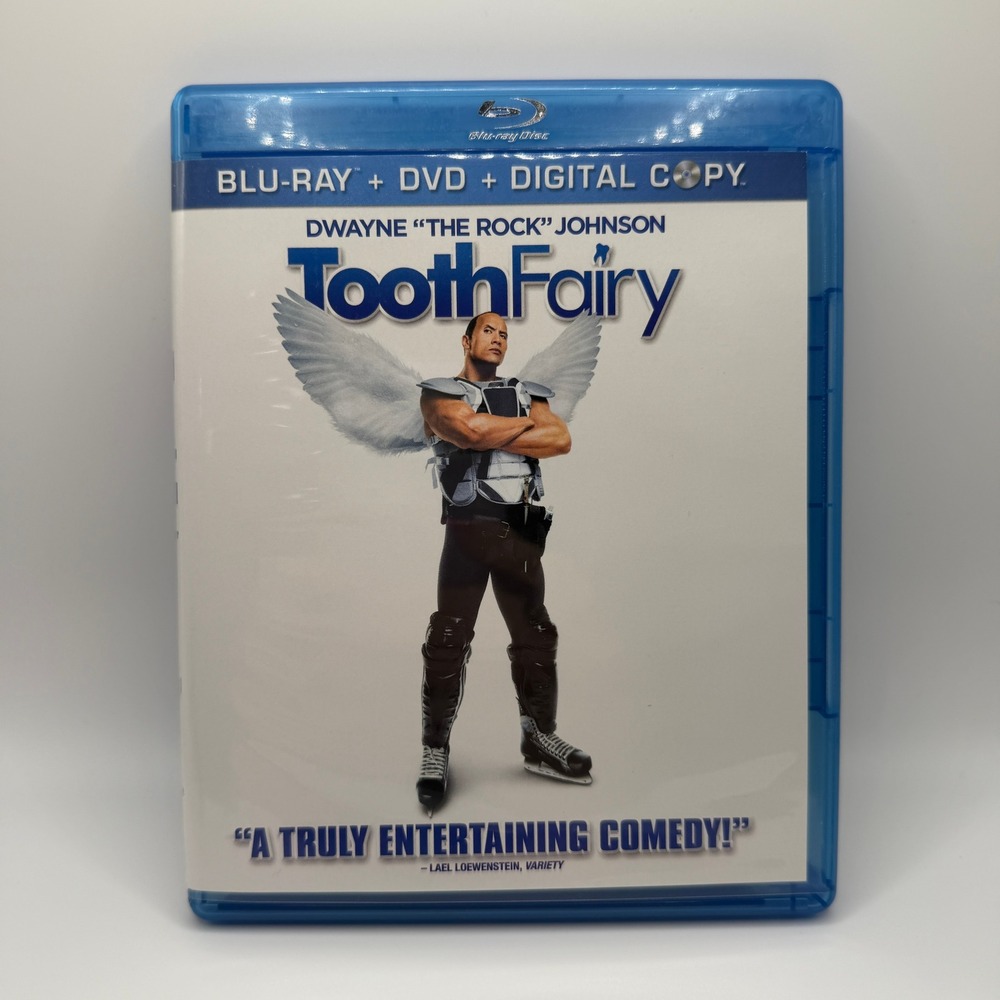 Tooth Fairy Blu-ray DVD Digital Copy 3-Disc Set Dwayne Johnson The Rock Comedy‎